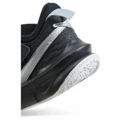 Nike Team Hustle D 10 Little Kids' Shoes BLACK/METALLIC SILVER-VOLT-WHITE Svart Discount