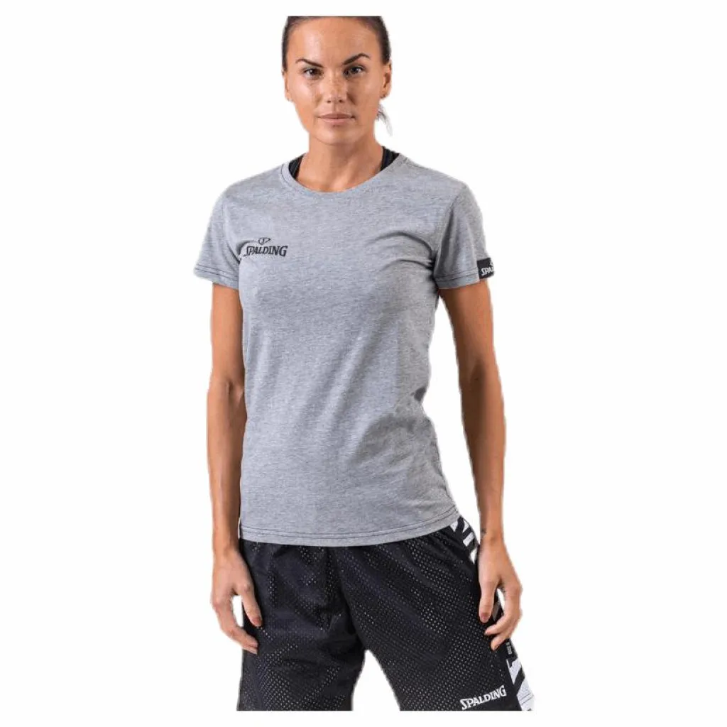 Spalding Team II T-Shirt 4her Grey Grå Discount