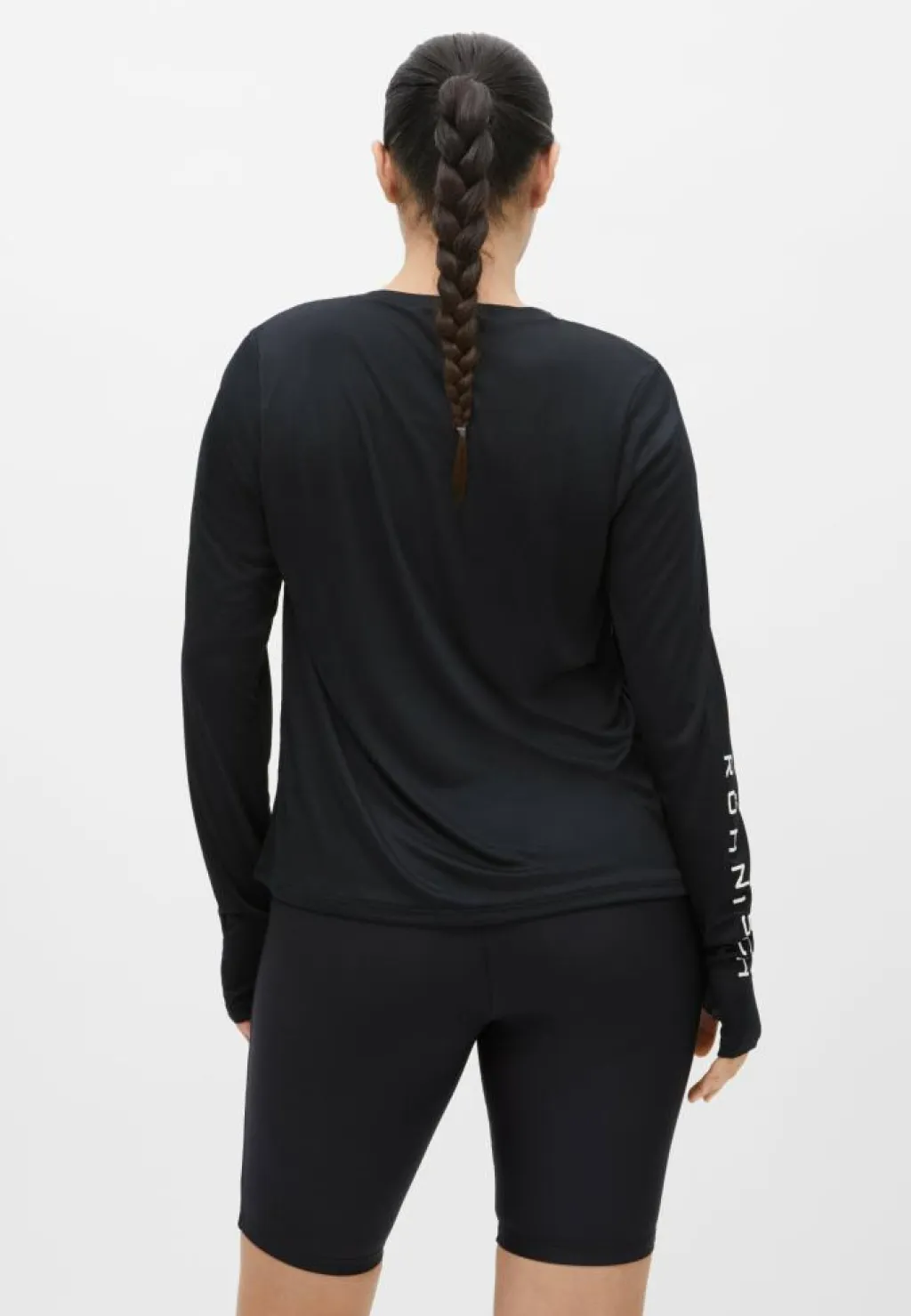 Team Logo Long Sleeve Black*Röhnisch New
