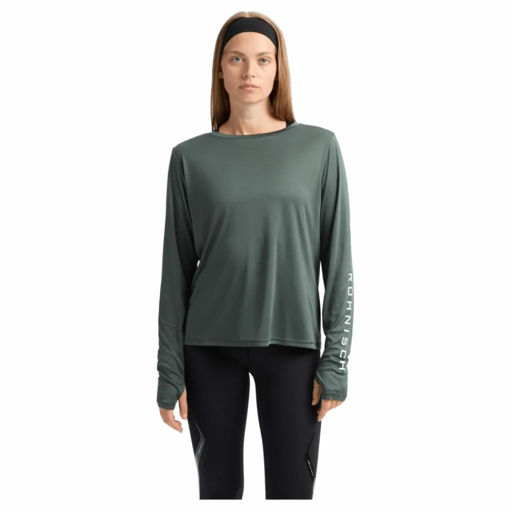 Röhnisch Team Logo Long Sleeve Urban Chic Grön