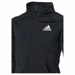 Team Polyester 3-Stripes Tracksuit Black / Team Real Magenta*adidas Clearance