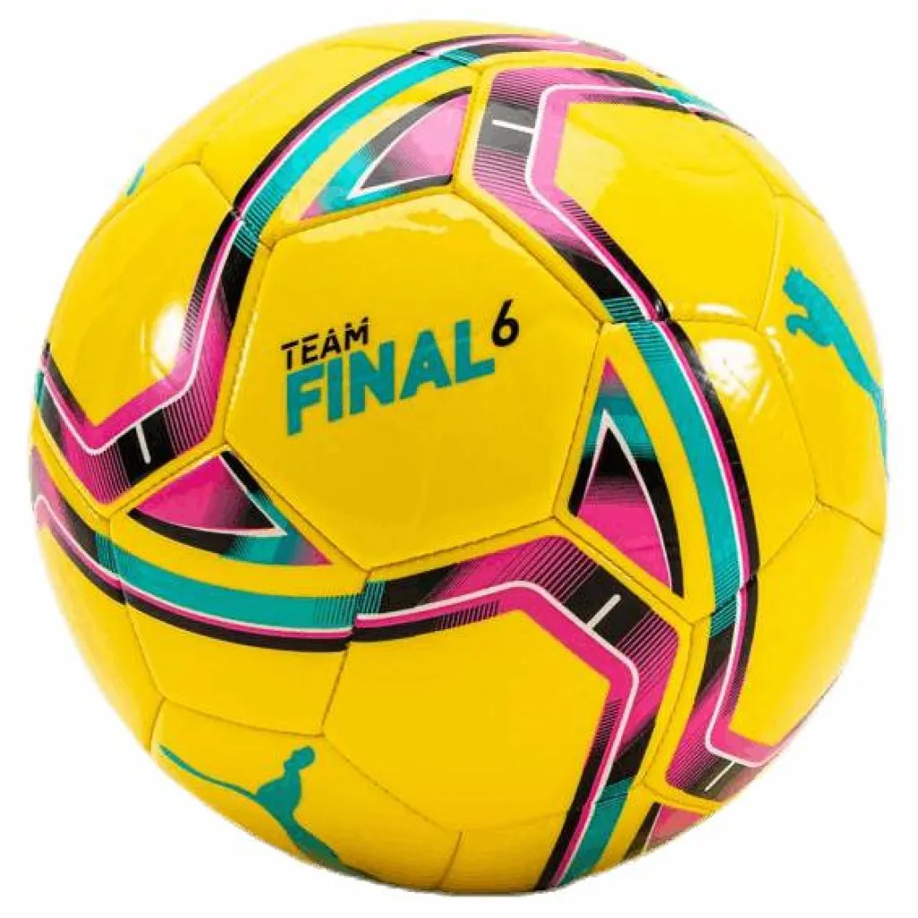 Puma teamFINAL 21.6 MS Ball Blue/Yellow Blå och Gul Best