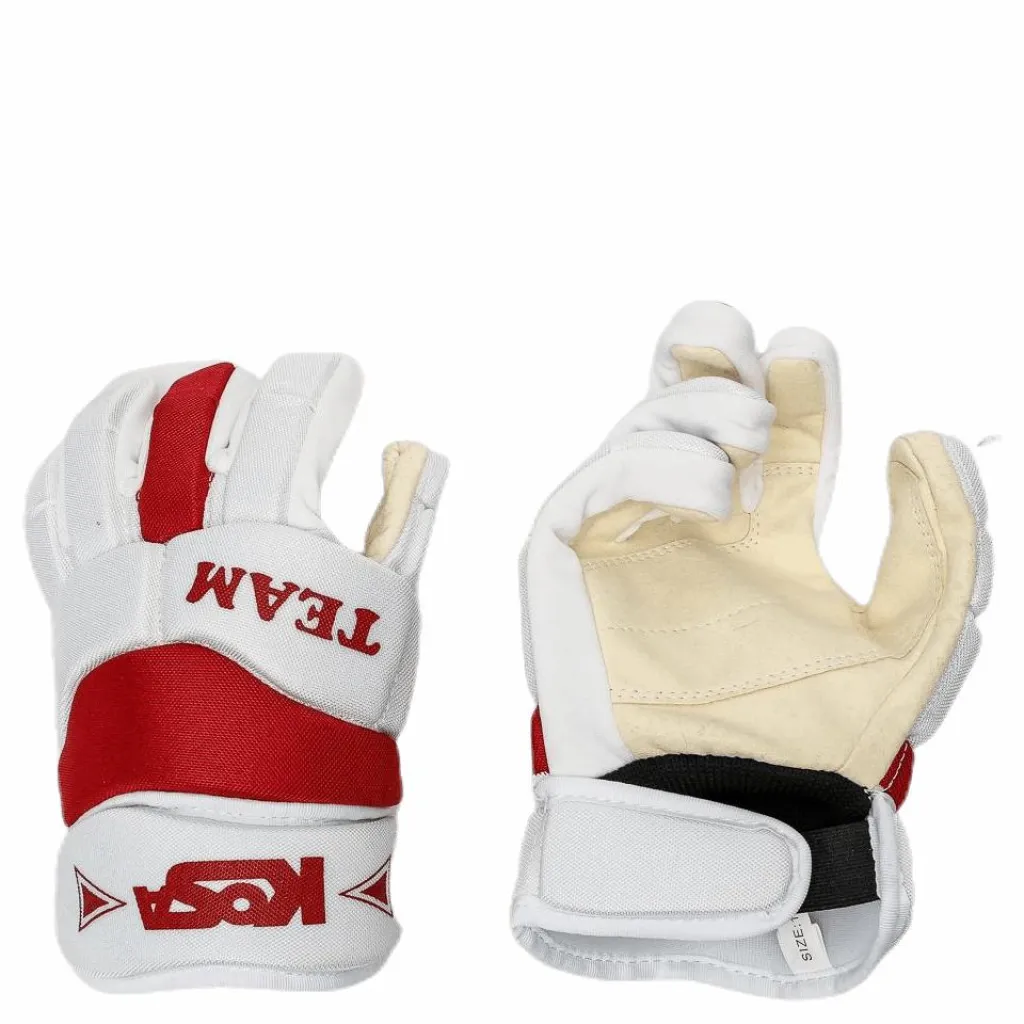 Kosa Teamhandske Röd White/Red Vit och Röd Discount