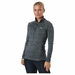 Under Armour Tech 1/2 Zip - Twist Jet Gray Grå Online