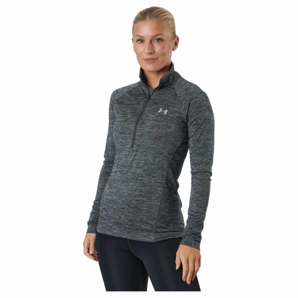 Under Armour Tech 1/2 Zip - Twist Jet Gray Grå Online