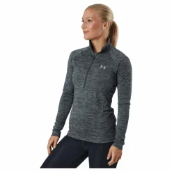 Under Armour Tech 1/2 Zip - Twist Jet Gray Grå Online
