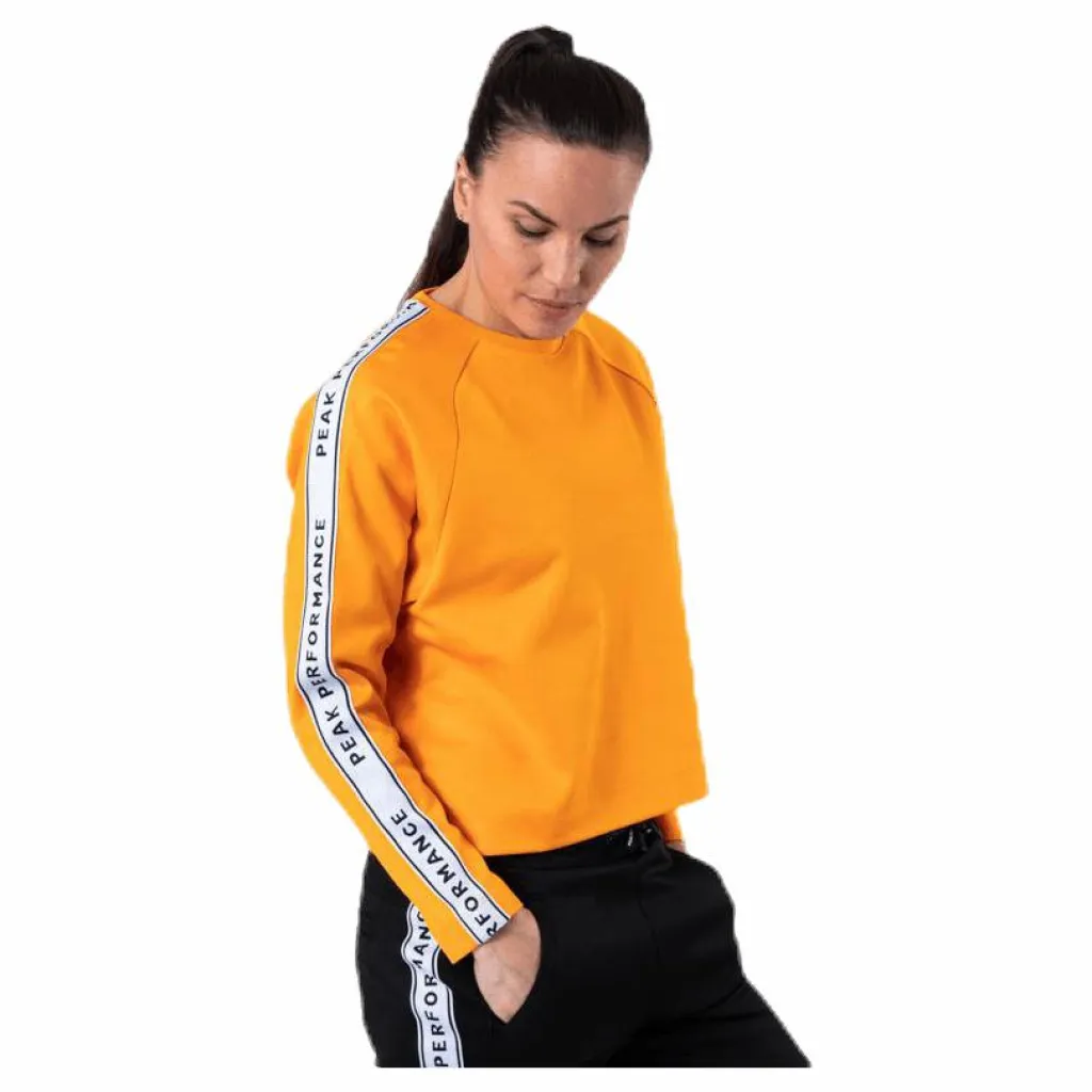 Peak Performance Tech Club Crew Orange