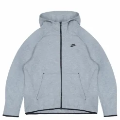 Nike Tech Fleece Hoodie Fz Dk Grå Outlet