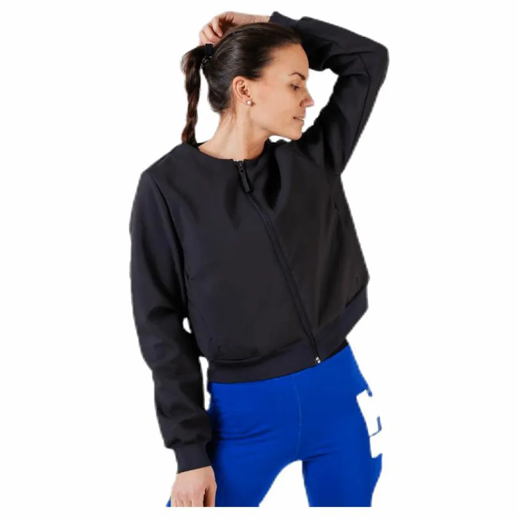 Nike Tech Full Zip Jacket Black/Grey Svart New