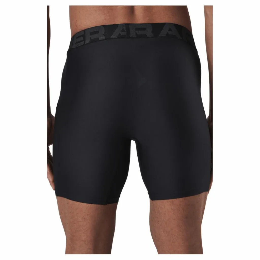 Under Armour Tech 6in 2 Pack Black Svart Outlet