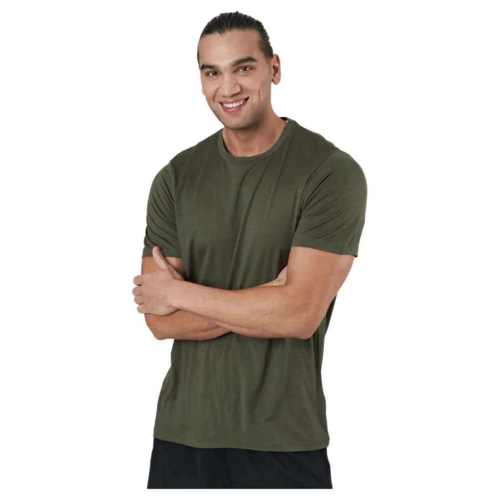 Icebreaker Tech Lite Ii Ss Tee Loden Grön New