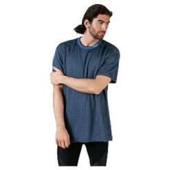 Nike Tech Pack Grid Tee Blue/Black Blå