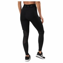 adidas Techfit Long Branded Elastic Tight Black / White Svart Outlet