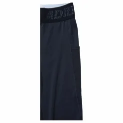 adidas Techfit Long Branded Elastic Tight Black / White Svart Outlet