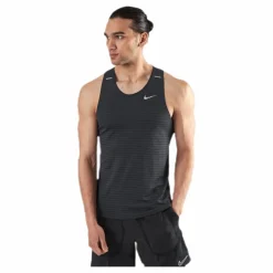 Nike Techknit Ultra Tank Black Svart Discount