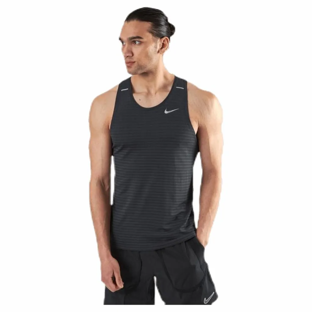 Nike Techknit Ultra Tank Black Svart Discount