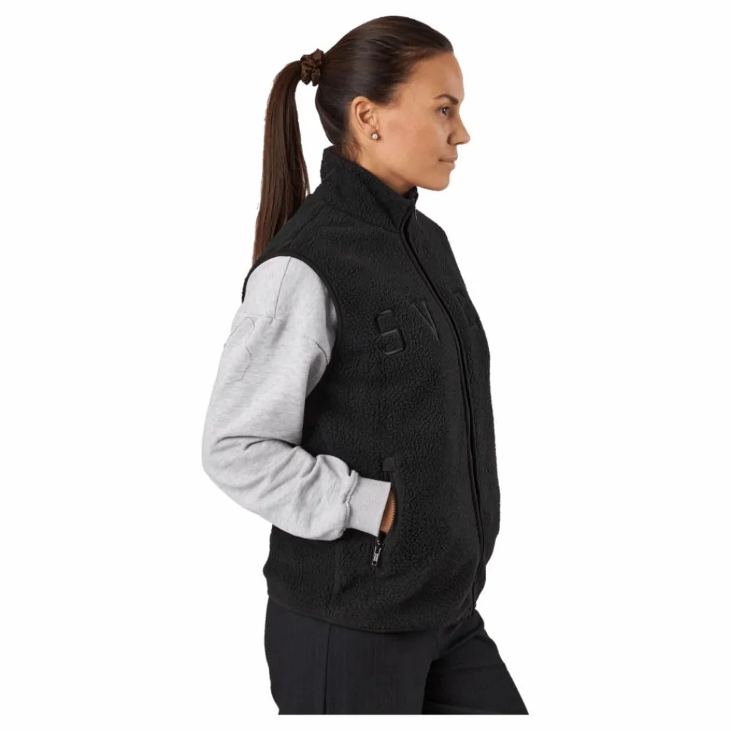 Teddy Pile Vest Black*Svea Sale