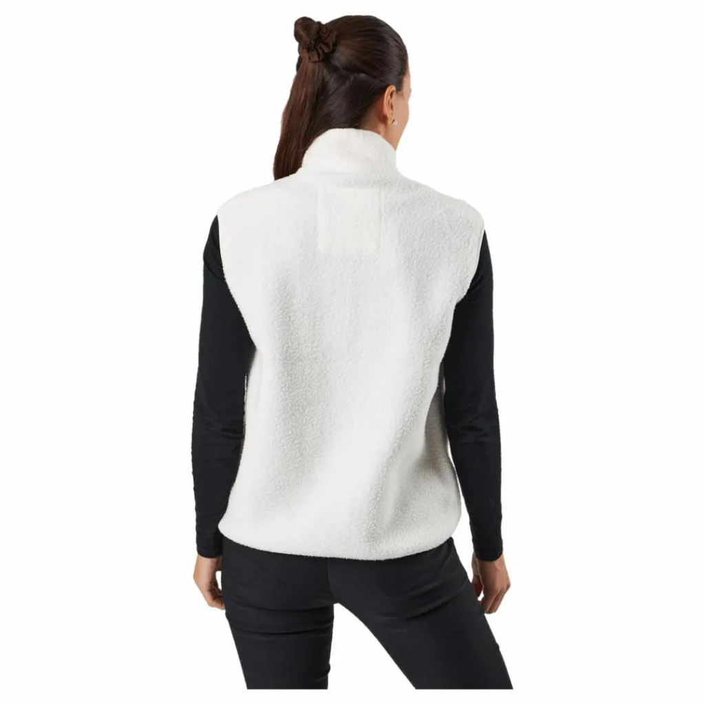 Teddy Pile Vest Off White*Svea Best