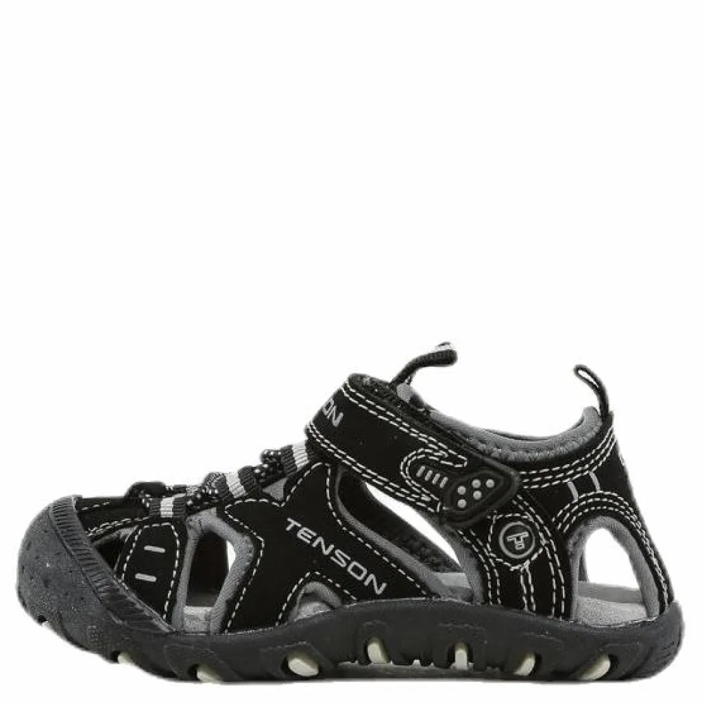Tenson Tehah Closed Toe Black Svart Sale