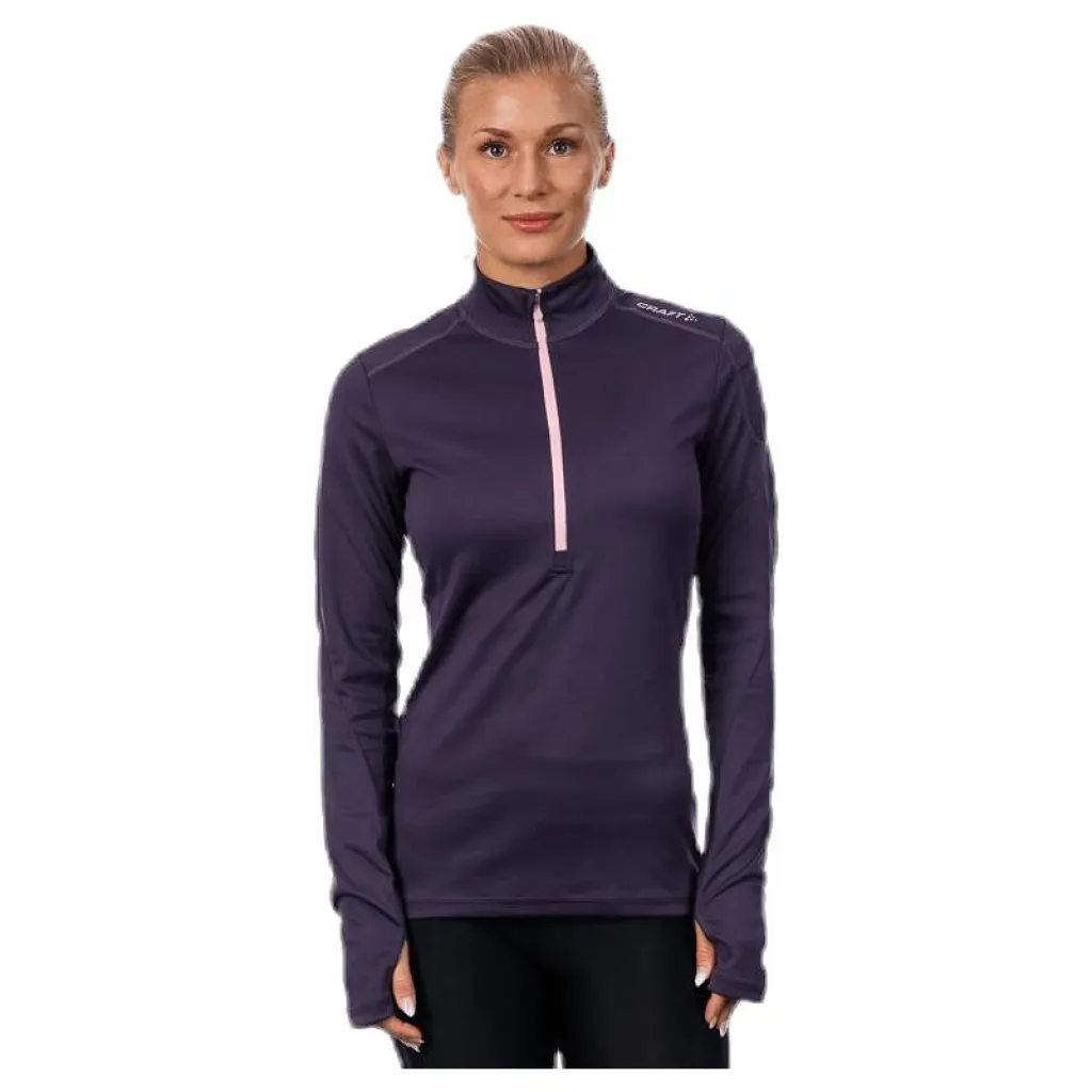 Tempo Halfzip W Grey*Craft Hot