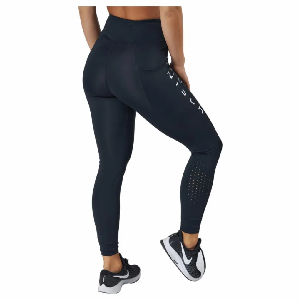 Tempo Logo Tights Black*Röhnisch Outlet