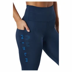 Tempo Logo Tights Black Iris*Röhnisch Hot