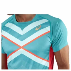 ASICS Tennis Gpx Tee Blue Blå Outlet