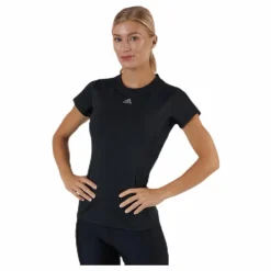 adidas Tennis Tennis Match Tee Aeroready Black Svart New
