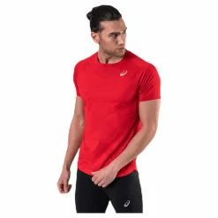 ASICS Tennis SS Tee Red Röd Hot