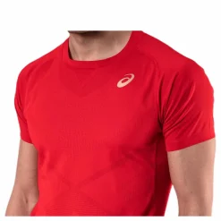 ASICS Tennis SS Tee Red Röd Hot