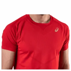 ASICS Tennis SS Tee Red Röd Hot