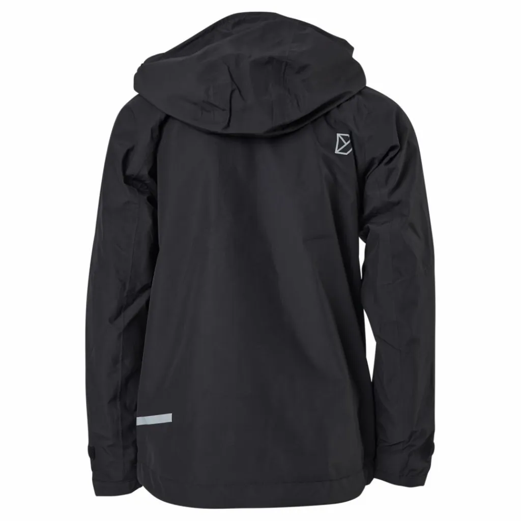 Didriksons Tera Girls Jkt 4 Black Svart Hot