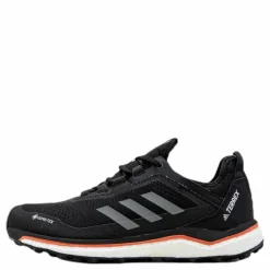 Terrex Agravic Flow GORE-TEX Trail Running Shoes Core Black / Grey Four / Signal Pink / Coral*adidas New