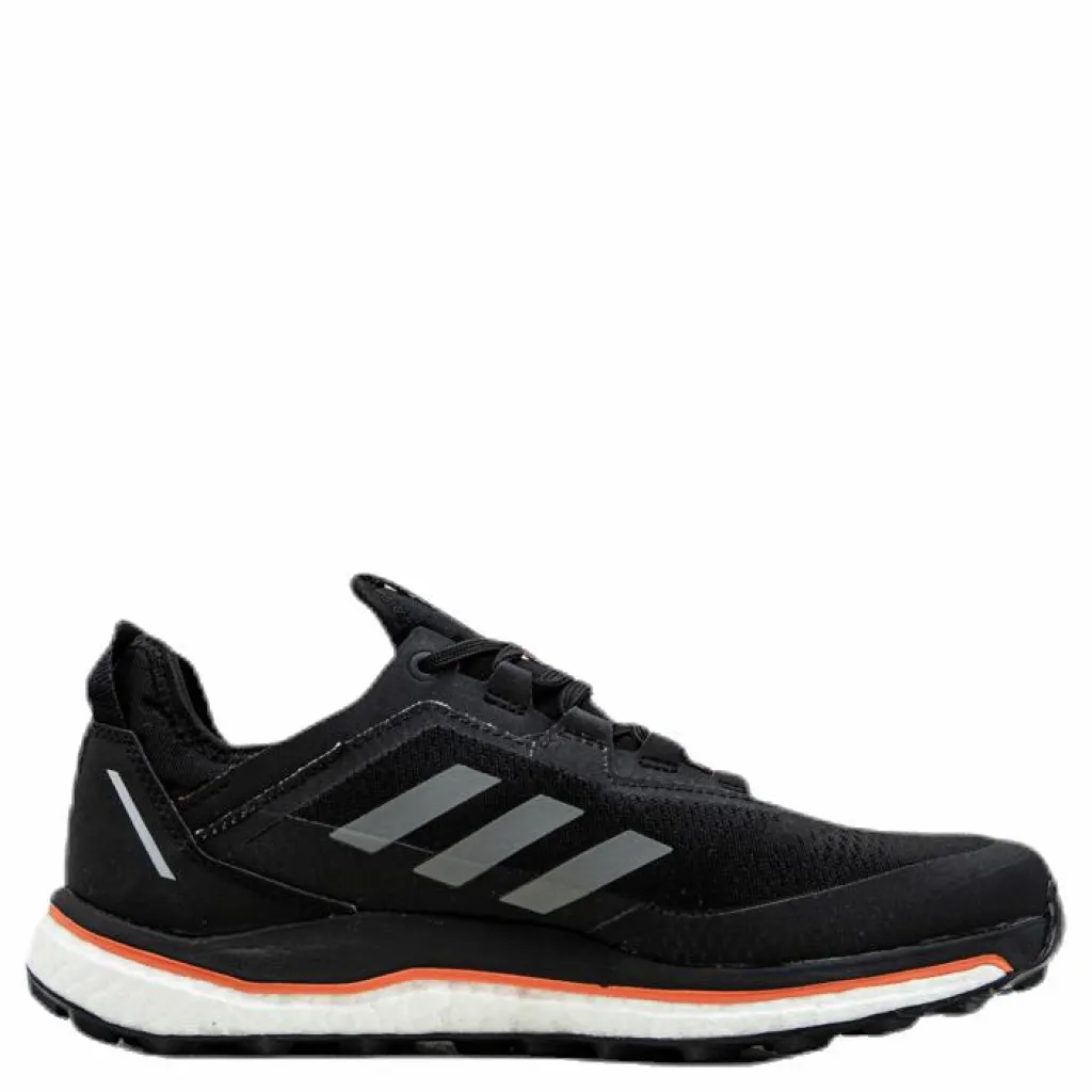 Terrex Agravic Flow GORE-TEX Trail Running Shoes Core Black / Grey Four / Signal Pink / Coral*adidas New