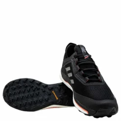Terrex Agravic Flow GORE-TEX Trail Running Shoes Core Black / Grey Four / Signal Pink / Coral*adidas New