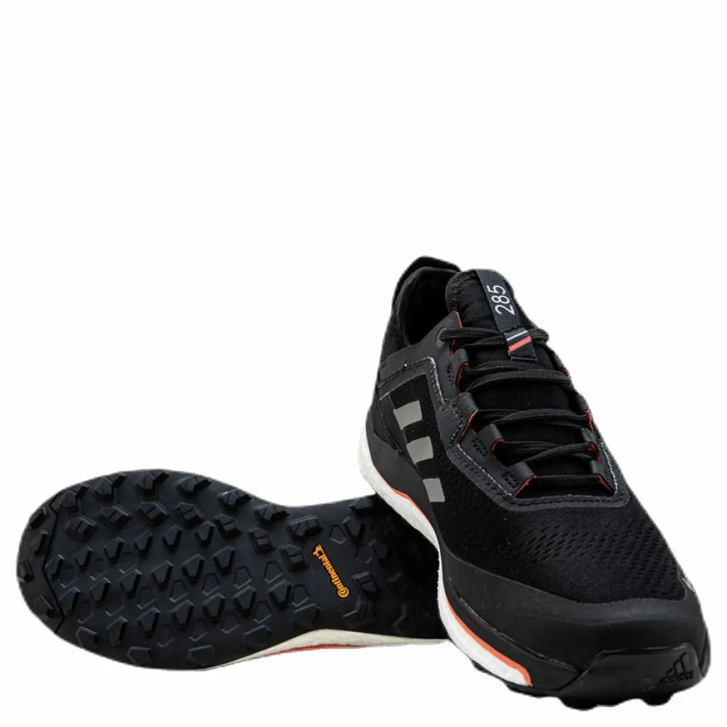 Terrex Agravic Flow GORE-TEX Trail Running Shoes Core Black / Grey Four / Signal Pink / Coral*adidas New