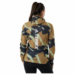 Terrex Agravic Graphic 2.5L Rain Jacket Mesa*adidas Outlet