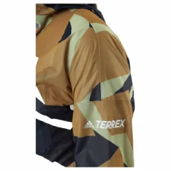 Terrex Agravic Graphic 2.5L Rain Jacket Mesa*adidas Outlet