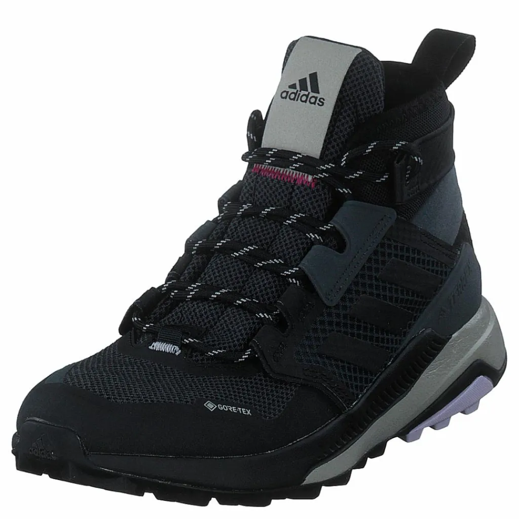 Terrex Trailmaker Mid GORE-TEX Shoes Grey Six / Core Black / Purple Tint*adidas Outlet