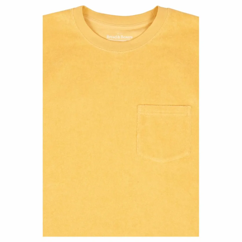 Bread & Boxers Terry T-shirt Sahara Sun Gul Clearance