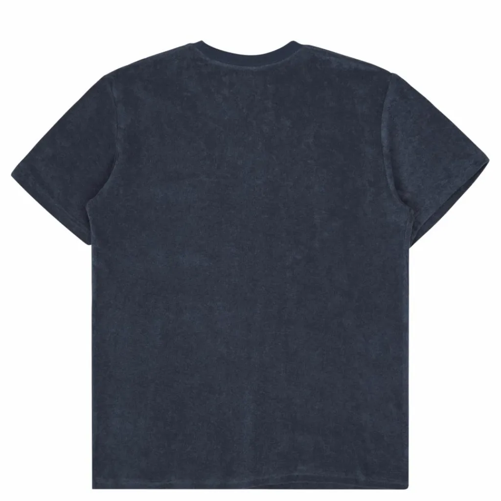 Bread & Boxers Terry T-shirt Smoky Blå Hot