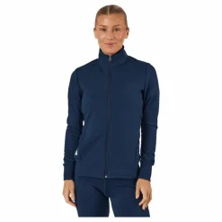 adidas Textured Full-Zip Jacket Collegiate Navy Blå Outlet