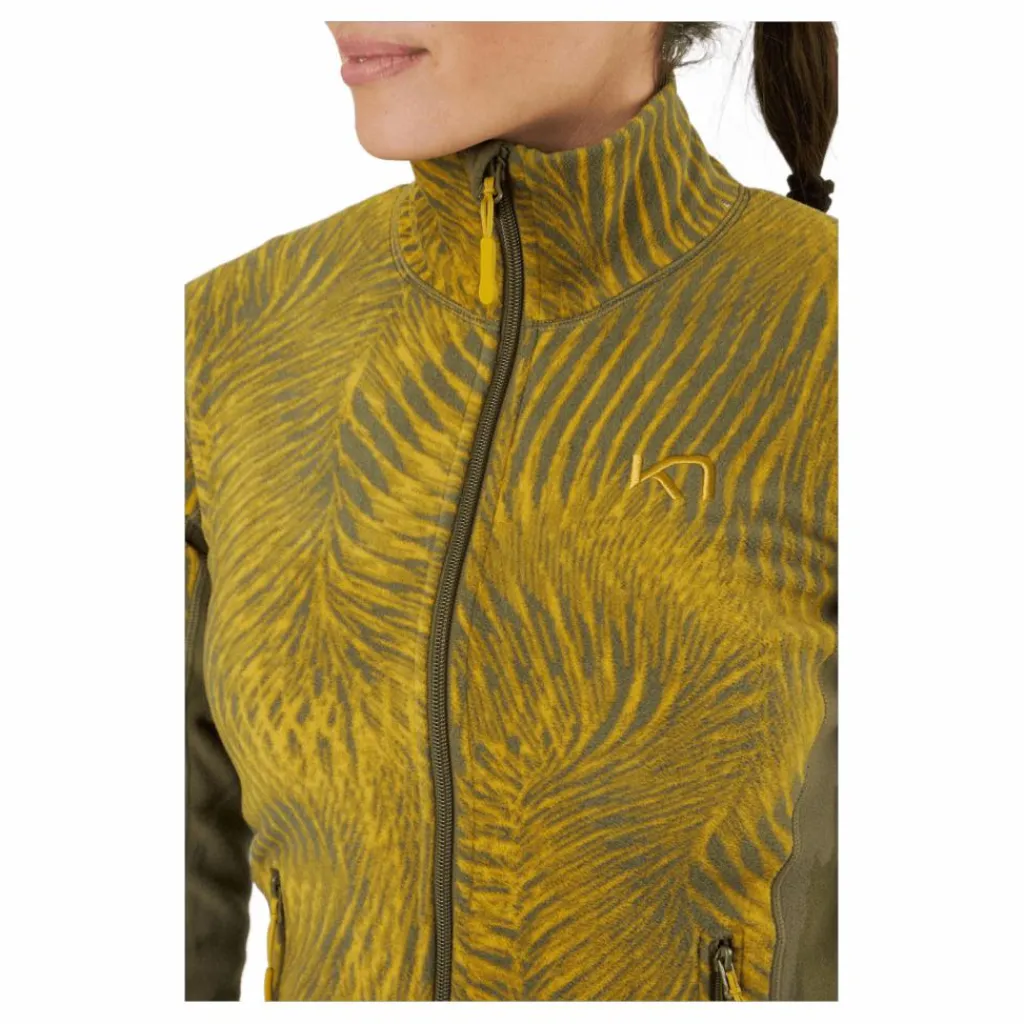 Kari Traa Thale Fleece Tweed Grön New