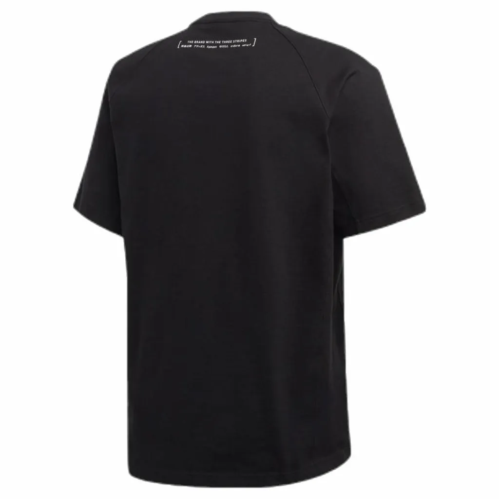 adidas The Pack Heavy Jersey Tee Black / White Svart Outlet