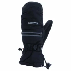 Kombi The Yolo Junior Mitten Black Svart Best