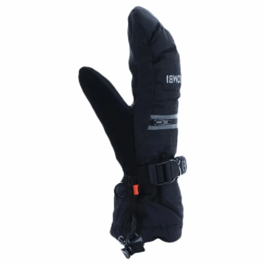 Kombi The Yolo Junior Mitten Black Svart Best