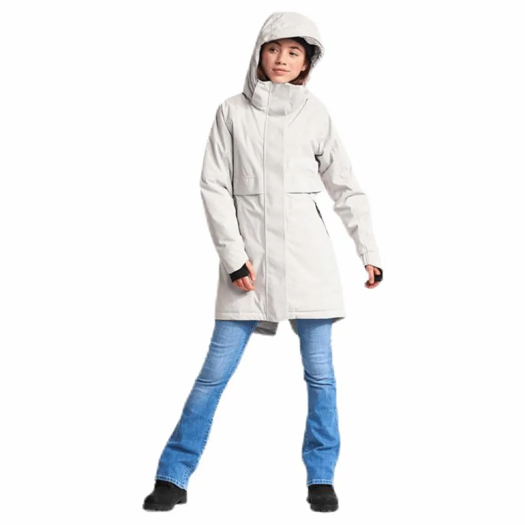 Thea Girl's Parka White*Didriksons Discount