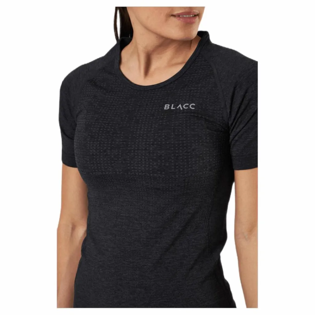 BLACC Thea Seamless Tee Black Svart New