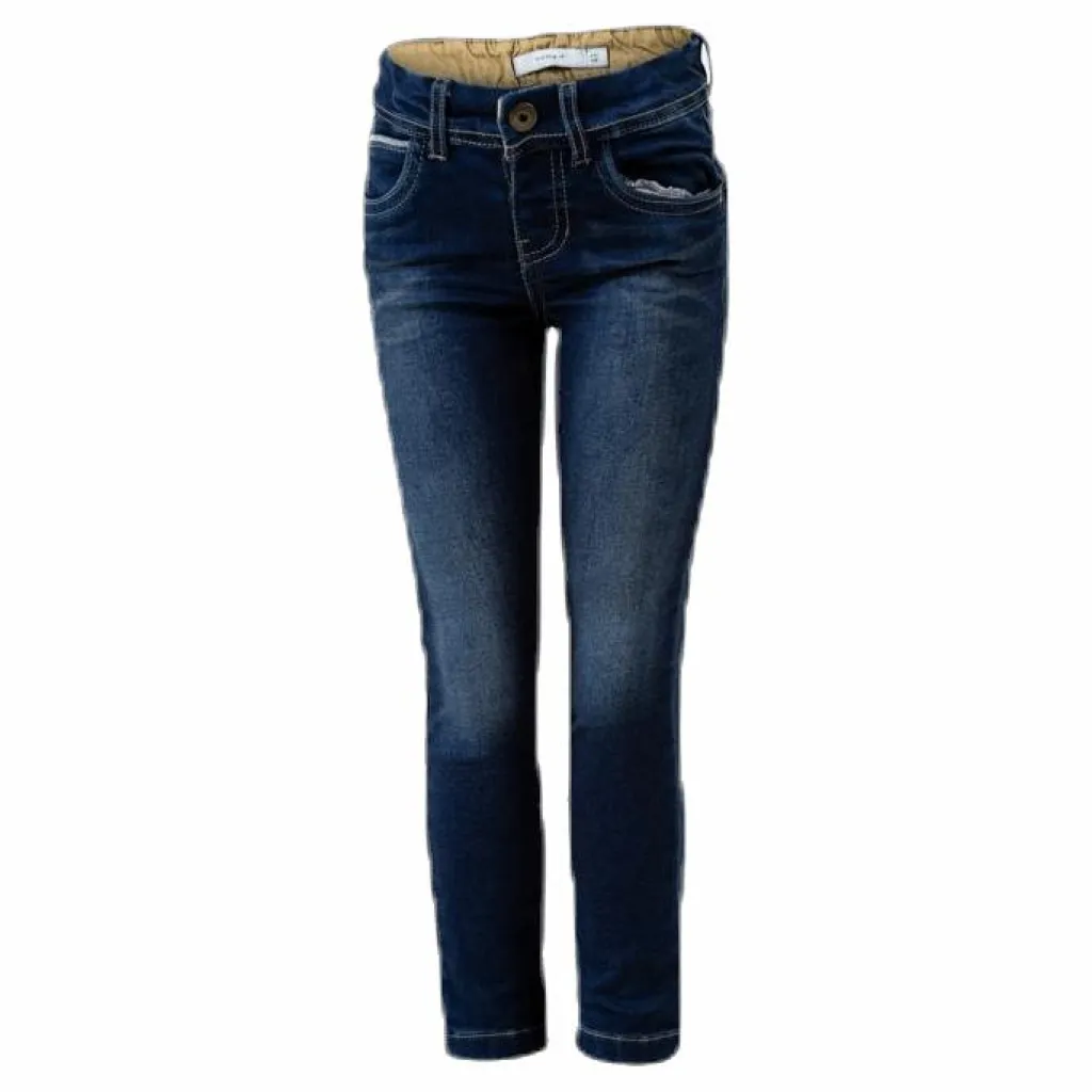 Name It Theo 3250 Swe Pant Blue Blå Sale