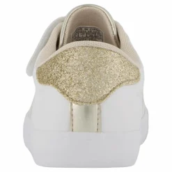 Theron V Ps White Smooth Pu/gold Metallick*Ralph Lauren Junior New